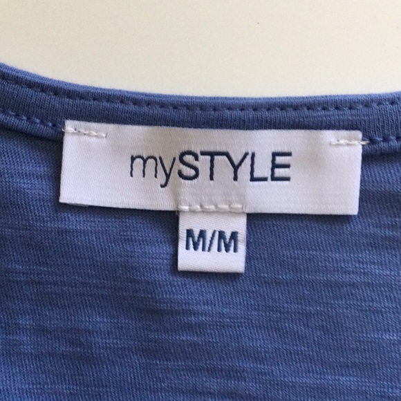 Lace Bottom, Cotton, Loose Summer Tank - Picture 4 of 6